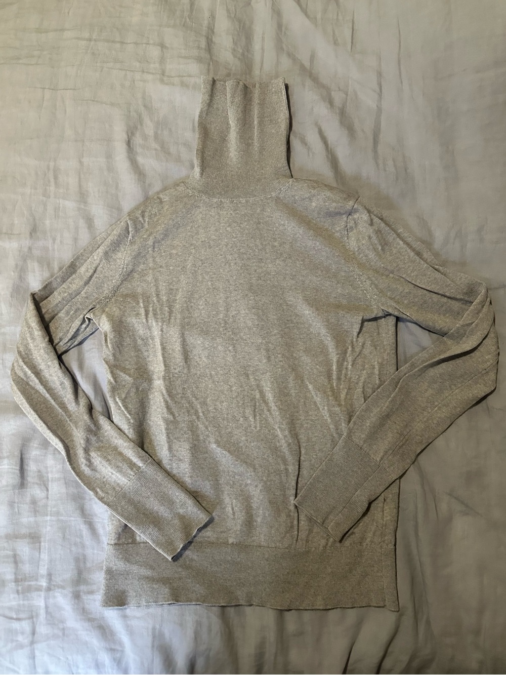 Gap Heather Grey Turtleneck Sweater - Size Small